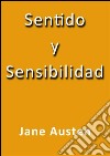 Sentido y sensibilidad. E-book. Formato EPUB ebook