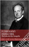 Fuhrmann Henschel - Hochdeutsche Ausgabe. E-book. Formato EPUB ebook di Gerhart Hauptmann