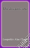 Un documento. E-book. Formato EPUB ebook