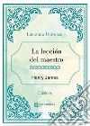 La lección del maestro. E-book. Formato EPUB ebook