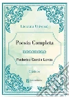 Poesía Completa. E-book. Formato EPUB ebook di Federico García Lorca