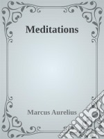 Meditations. E-book. Formato EPUB ebook