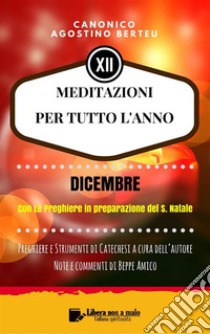 MEDITAZIONI PER TUTTO L’ANNO - Preghiere e Strumenti di Catechesi a cura dell’autore - DICEMBRENote e commenti di Beppe Amico - Con Le Preghiere in preparazione per il Santo Natale. E-book. Formato EPUB ebook di Canonico Agostino Berteu