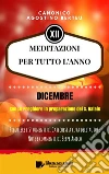 MEDITAZIONI PER TUTTO L’ANNO - Preghiere e Strumenti di Catechesi a cura dell’autore - DICEMBRE: Note e commenti di Beppe Amico - Con Le Preghiere in preparazione per il Santo Natale. E-book. Formato EPUB ebook
