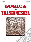 Logica e trascendenza. E-book. Formato EPUB ebook