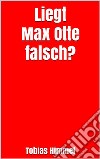 Liegt Max Otte falsch?. E-book. Formato EPUB ebook di Tobias Himmel