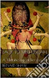 Back to Methuselah. E-book. Formato EPUB ebook