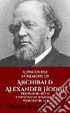 A Discourse in Memory of A. A. Hodge. E-book. Formato EPUB ebook