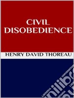 Civil disobedience. E-book. Formato EPUB ebook