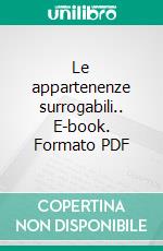 Le appartenenze surrogabili.. E-book. Formato PDF ebook