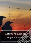 Literary Lapses. E-book. Formato PDF ebook