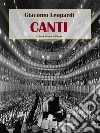 Canti. E-book. Formato EPUB ebook