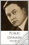 Public Opinion. E-book. Formato EPUB ebook di Walter Lippmann