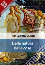 Della natura delle cose. E-book. Formato EPUB