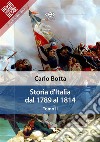 Storia d&apos;Italia dal 1789 al 1814. Tomo II. E-book. Formato EPUB ebook
