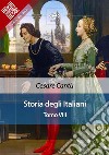 Storia degli italiani. Tomo VIII. E-book. Formato EPUB ebook