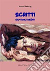 Scritti giovanili inediti. E-book. Formato EPUB ebook