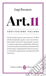 Costituzione italiana: articolo 11. E-book. Formato EPUB ebook