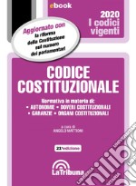 Codice costituzionale: Edizione 2020 Collana Vigenti. E-book. Formato EPUB