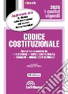 Codice costituzionale: Edizione 2020 Collana Vigenti. E-book. Formato EPUB ebook