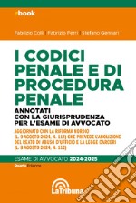 I codici penale e di procedura penale per l'esame di avvocato 2023-2024: Edizione 2024. E-book. Formato EPUB ebook