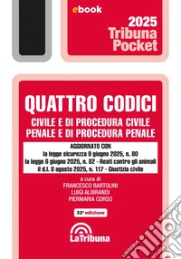 Quattro codici: Edizione 2025 Collana pocket. E-book. Formato EPUB ebook