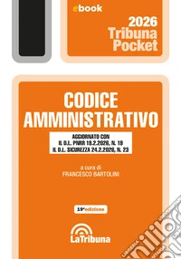 Codice amministrativo: Edizione 2026 Collana pocket. E-book. Formato EPUB ebook
