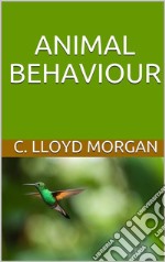 Animal Behaviour. E-book. Formato EPUB ebook