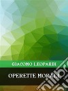 Operette morali. E-book. Formato EPUB ebook