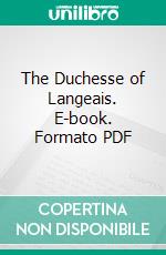 The Duchesse of Langeais. E-book. Formato Mobipocket ebook