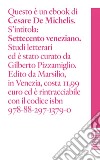 Settecento veneziano. E-book. Formato EPUB ebook