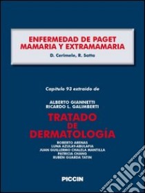 Enfermedad de Paget mamaria y extramamaria. Capítulo 93 extraído de Tratado de dermatología. E-book. Formato EPUB ebook di D. Cerimele