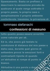 Confessioni di nessuno. E-book. Formato EPUB ebook