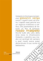 Rosso Malpelopostfazione di Mario Scagnetti. E-book. Formato EPUB ebook