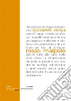 Rosso Malpelopostfazione di Mario Scagnetti. E-book. Formato Mobipocket ebook di Giovanni Verga