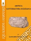 Antica Letteratura Egiziana. E-book. Formato EPUB ebook