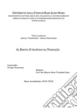 Al Berto: o Incêndio na Tradução. E-book. Formato EPUB ebook