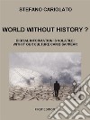 World without history? Digital information is volatile: with it our culture can disappear but its preservation can save us. E-book. Formato EPUB ebook di Stefano Cariolato