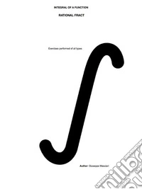 Integral of a function rational fract. E-book. Formato EPUB ebook