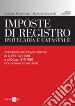 Imposte di registro ipotecaria e catastale. E-book. Formato PDF ebook