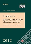 Codice di procedura civile e leggi complementari. Giurisprudenza, schemi e tabelle. E-book. Formato PDF ebook