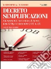 Decreto semplificazioni. E-book. Formato PDF ebook di Pietro Gremigni