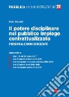 Il potere disciplinare nel pubblico impiego contrattualizzato. E-book. Formato PDF ebook