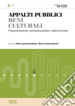 APPALTI PUBBLICI 5 - Beni culturali. E-book. Formato PDF ebook