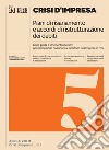 CRISI D'IMPRESA 5 - Piani di risanamento e accordi di ristrutturazione dei debiti. E-book. Formato PDF ebook di Alessandro Danovi