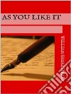 As You Like It. E-book. Formato EPUB ebook