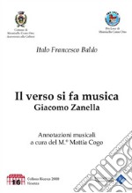 Il verso si fa musica: Giacomo Zanella. E-book. Formato Mobipocket ebook