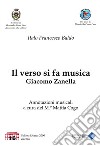 Il verso si fa musica: Giacomo Zanella. E-book. Formato Mobipocket ebook di Giacomo Zanella