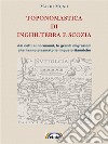 Toponomastica di Inghilterra e Scozia. E-book. Formato EPUB ebook