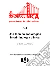 Una tecnica sociologica in criminologia clinica. E-book. Formato EPUB ebook